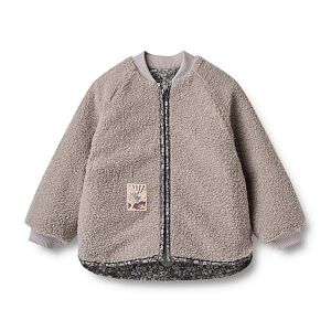 Куртка двусторонняя Wheat "Thermo Lake Black Sea Flowers", ночные цветы